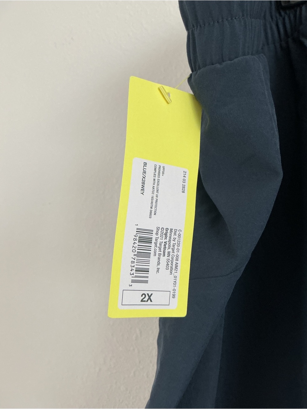 all in motion Men's Dark Navy Drawstring Joggers - Picture 4 of 4